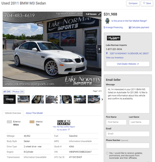 Illustration for article titled A 2011 automatic white sedan with a beige interior is what I should have gotten as my DD